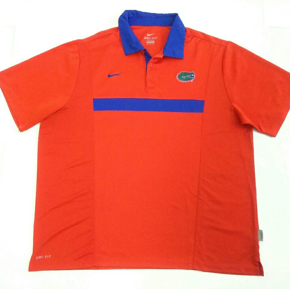 Nike Florida Gators Polo Shirt Mens XXL Football